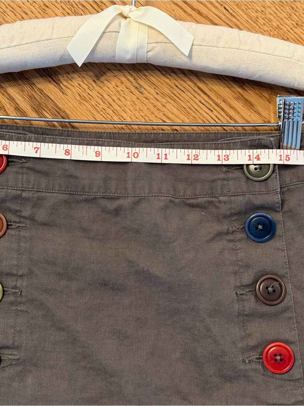 Boden Brown Linen Skirt - Picture 8 of 10